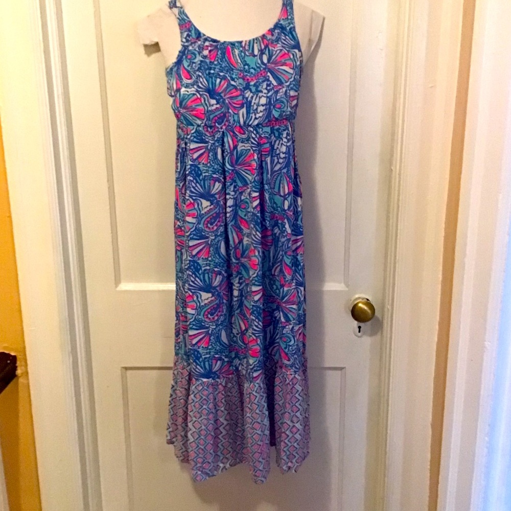 Lilly Pulitzer girl maxi dress